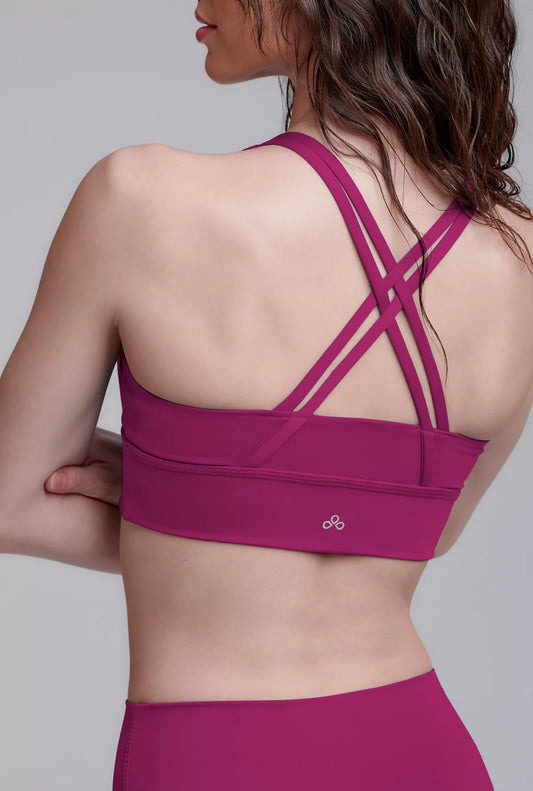 Bra sport violet