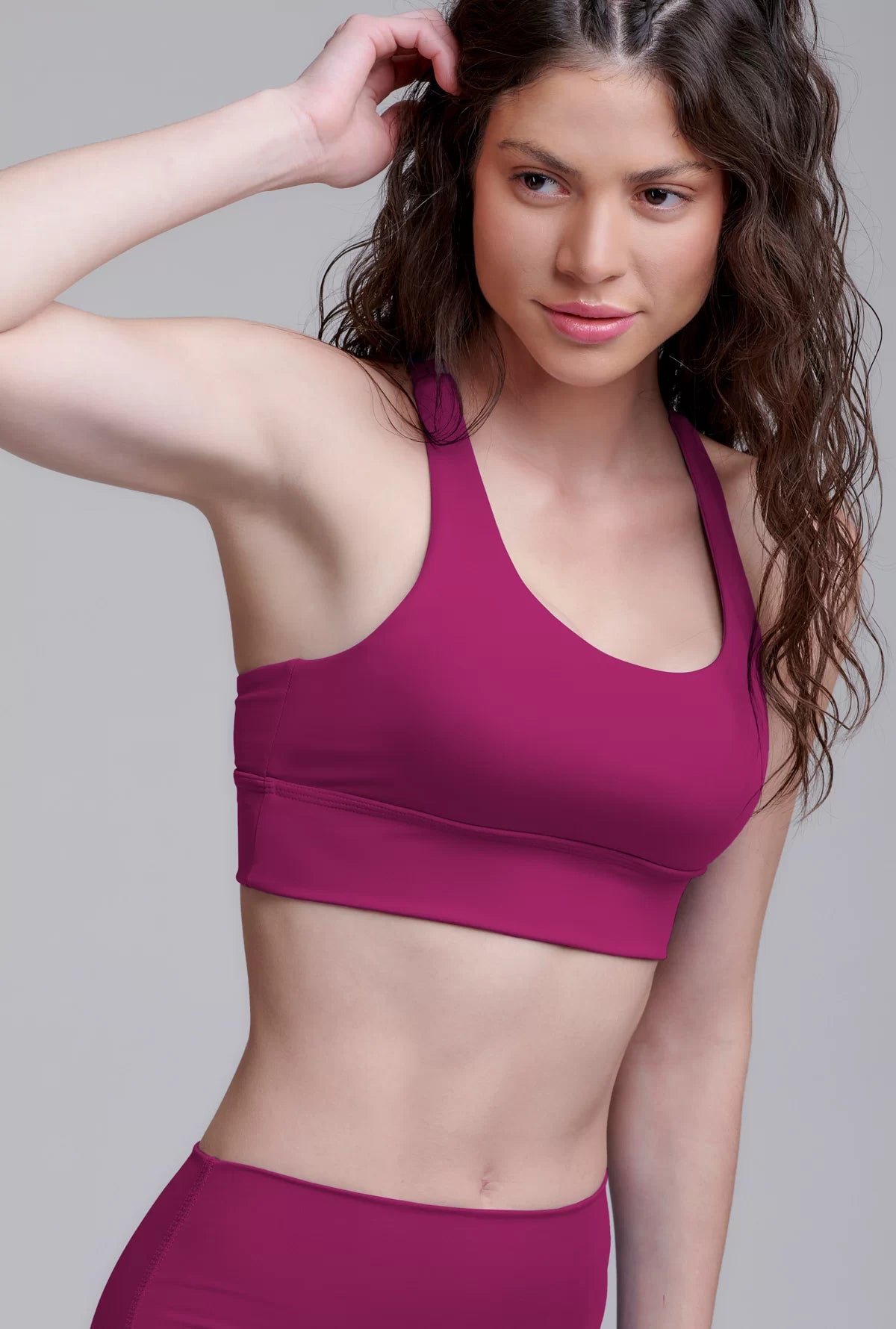 Bra sport violet